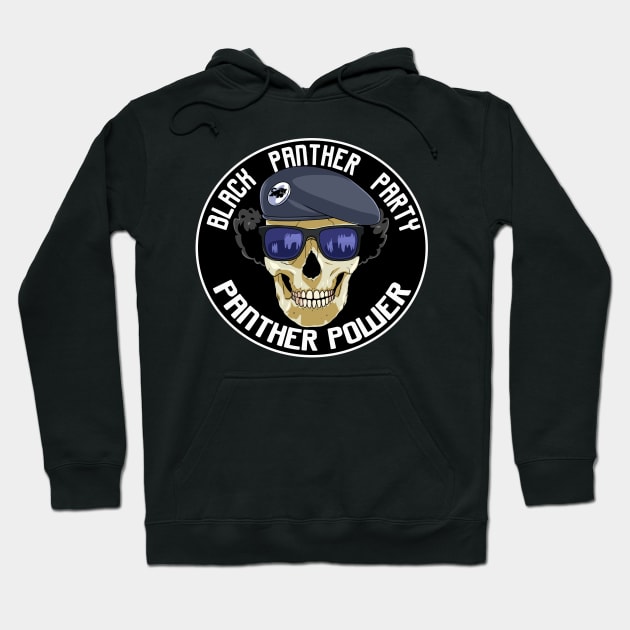 Black Panther Party Logo Hoodie by Noseking